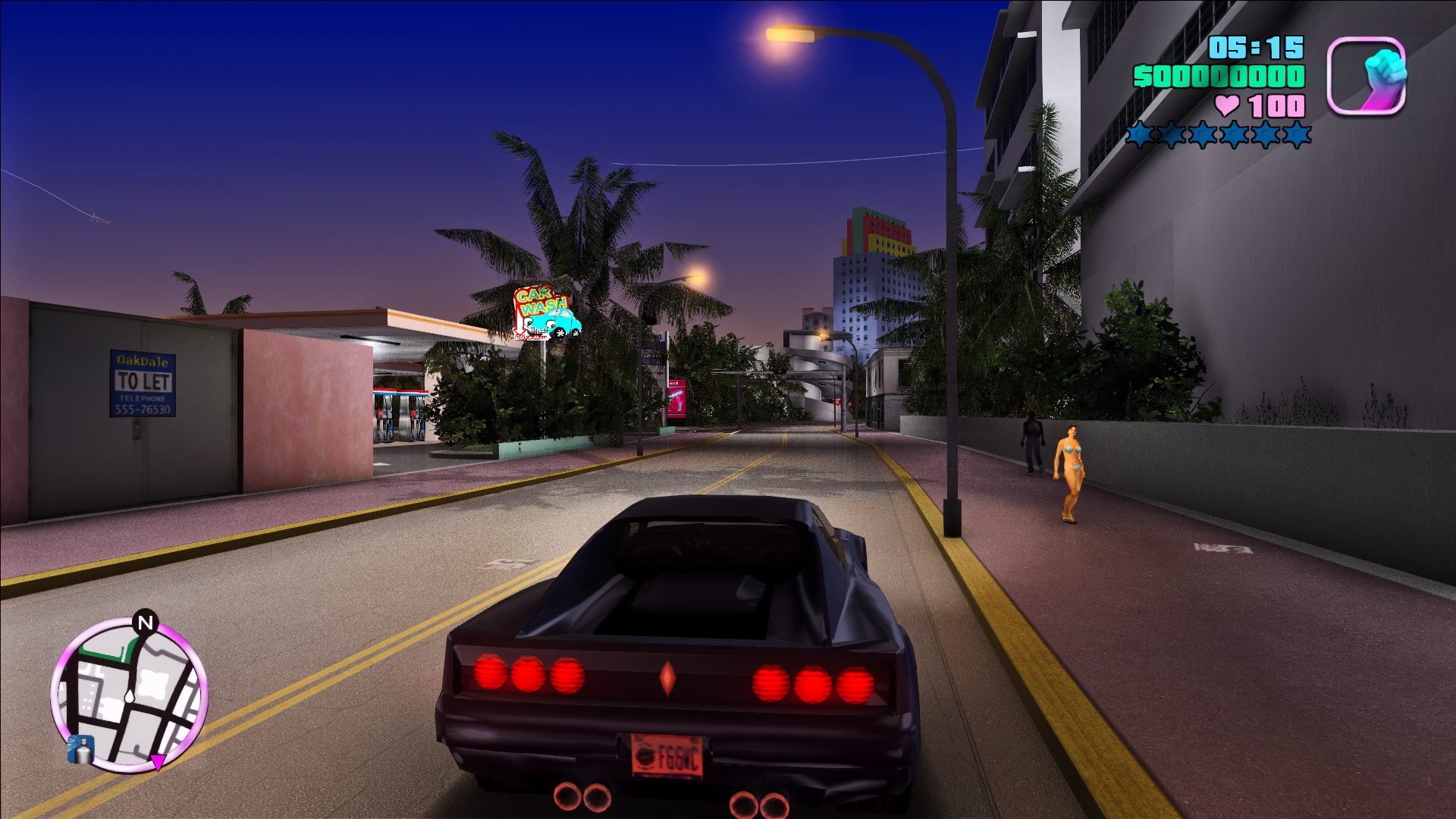 Grand Theft Auto Vice City HD Desktop Background