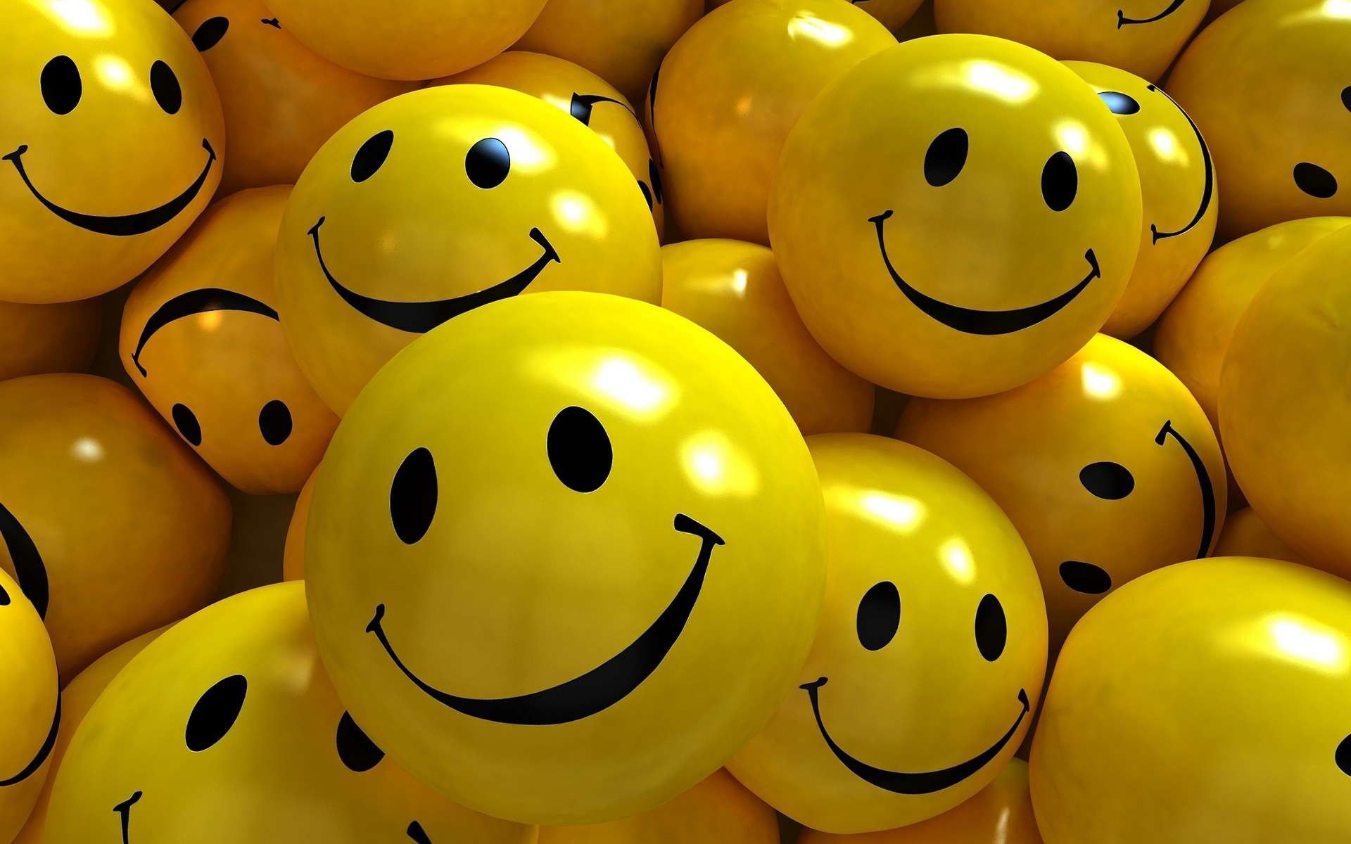 Smiley Face Wallpaper Wide HD S