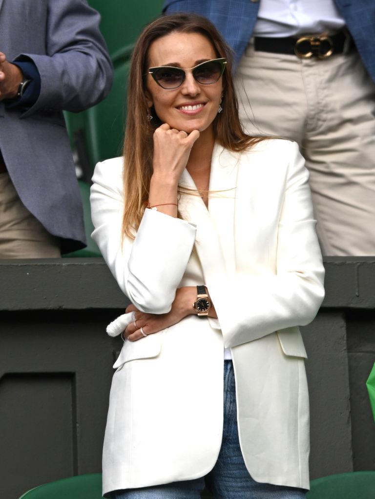 Celebrities Attend Wimbledon Photos Wwd