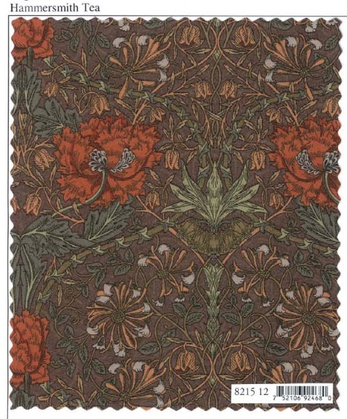 Reproduction William Morris Wallpaper In Our Entryway This One Looks