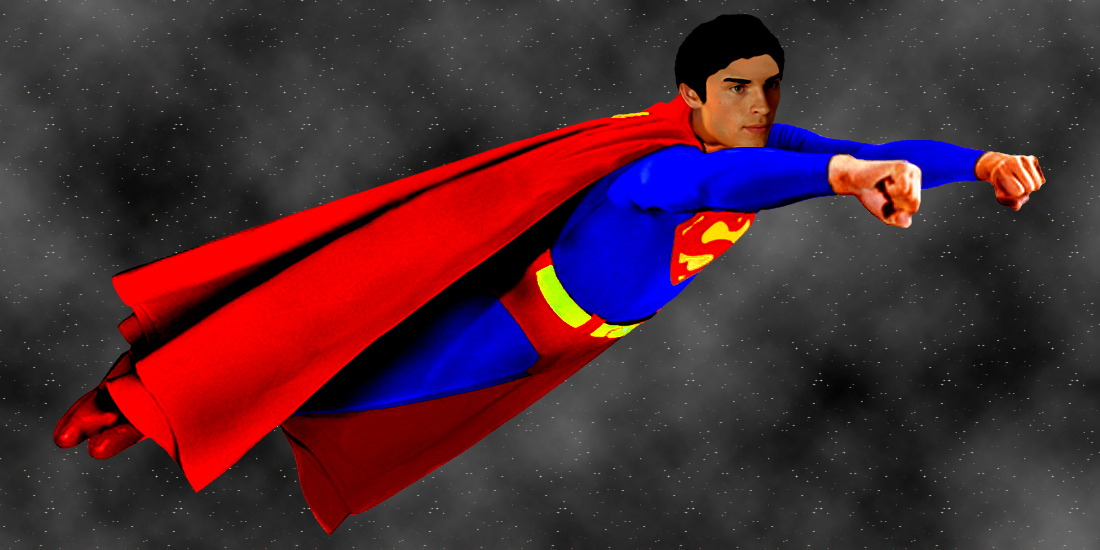 1,991 Superman Flying Images, Stock Photos, 3D objects, & Vectors |  Shutterstock