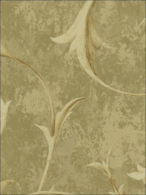Tawney Marbled Textured Thin Scroll Wallpaper Totalwallcovering