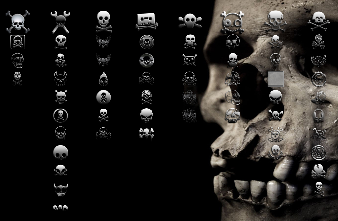 Ps3 Wallpapers And Themes Skull n crossbones   ps3 theme