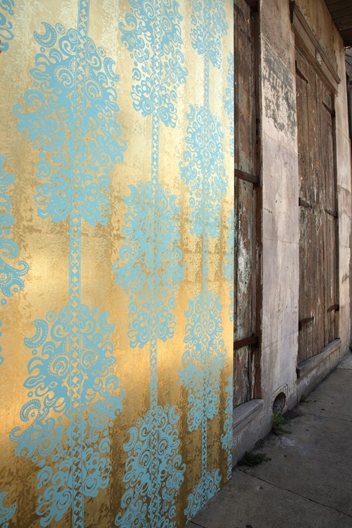 Gold And Teal Wallpaper Flavorpaper Would Be A Fantastic Accent