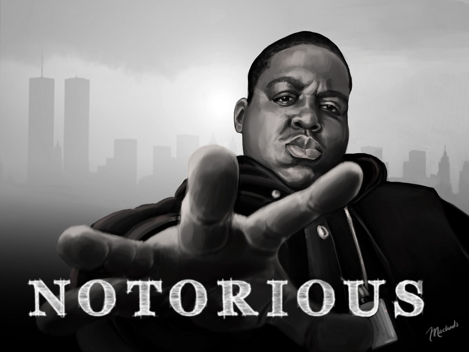 The Notorious B I G Wallpaper Background Image