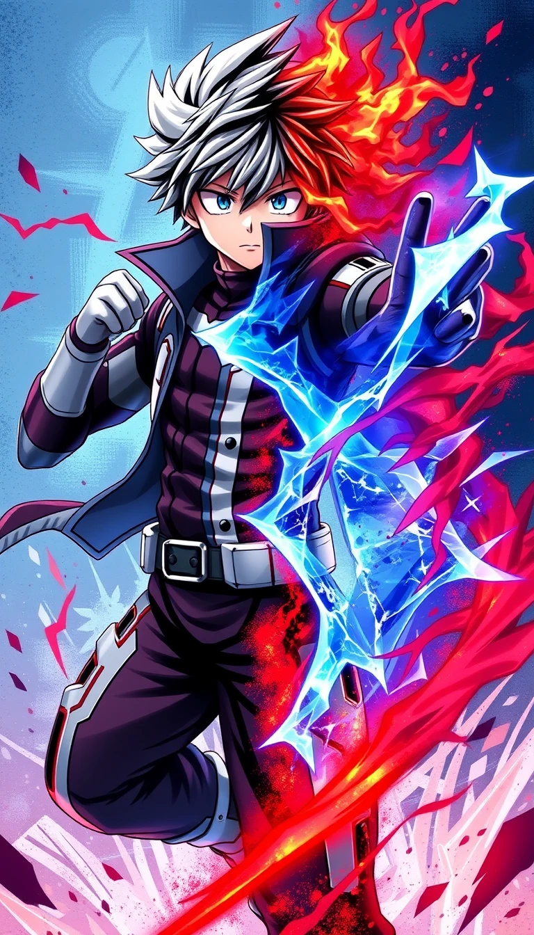 Todoroki Mobile Wallpaper