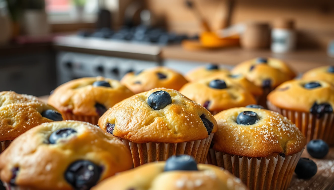 Blueberry Muffin Wallpaper