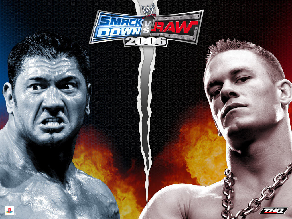 Batista Vs Cena Wwe Smackdown Raw