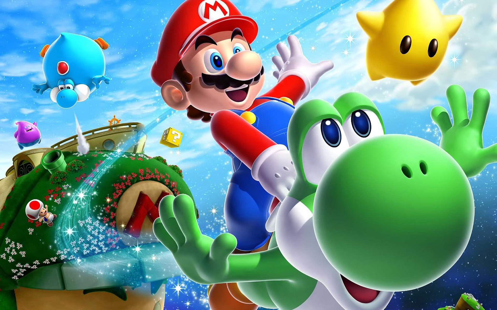 Mario Bros Wallpaper HD - WallpaperSafari