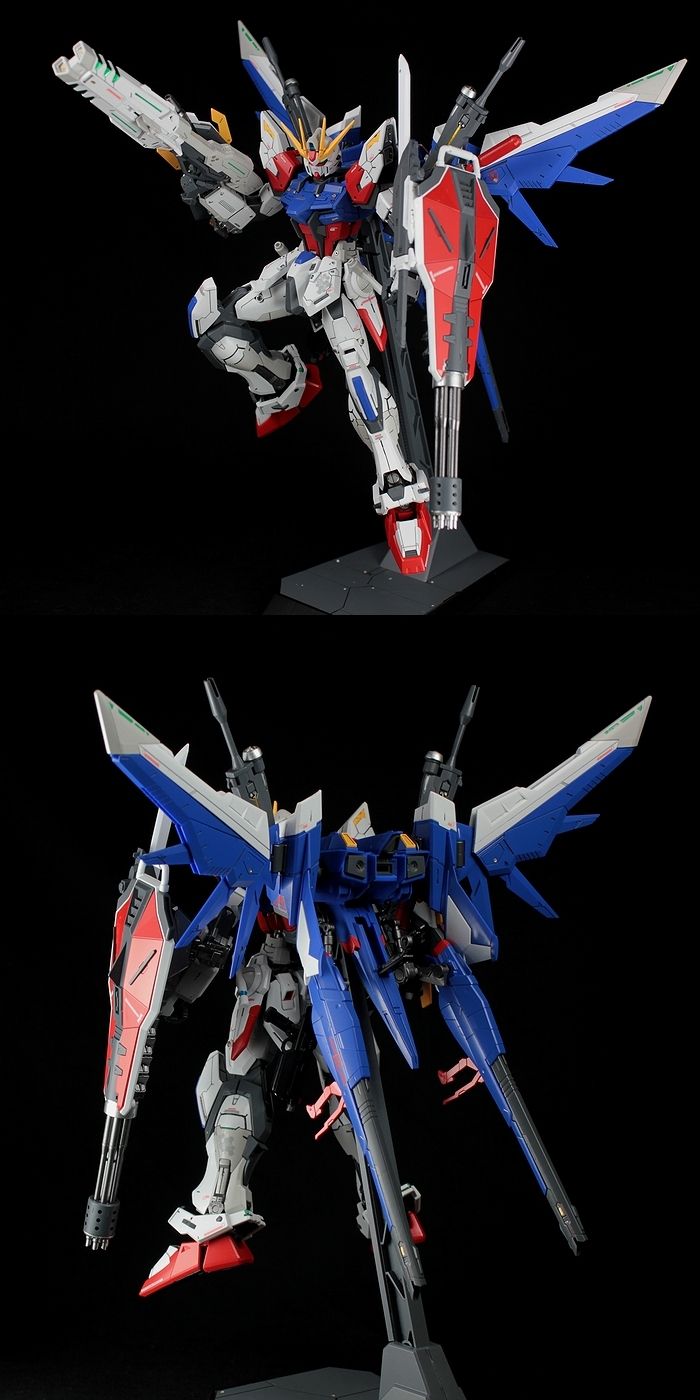 MG 1100 Build Strike Gundam Full Package Latest Remodeling Work