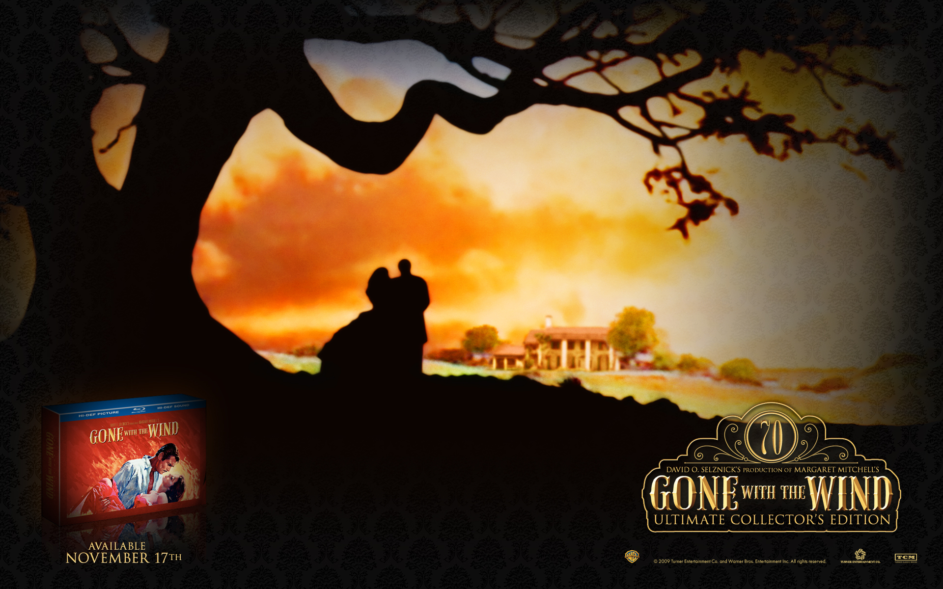 70th Anniversary   Gone with the Wind Wallpaper 12957302
