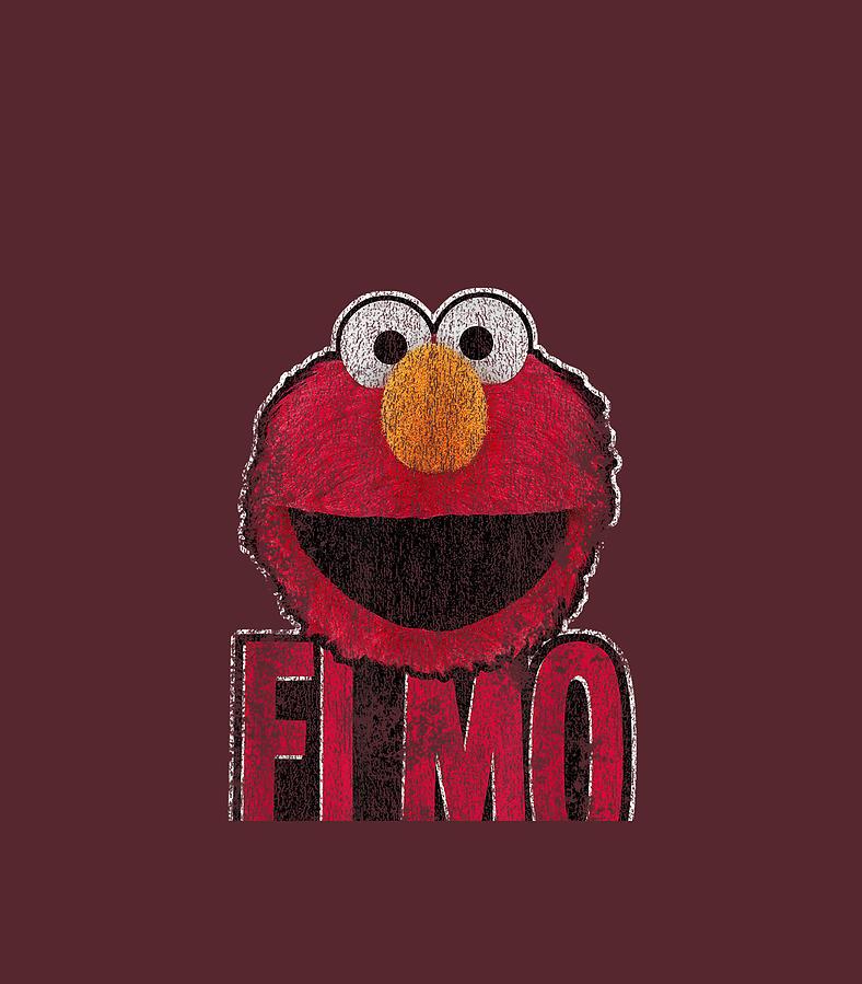 Sesame Street Elmo Smile Digital Art By Wintew Bessi Fine
