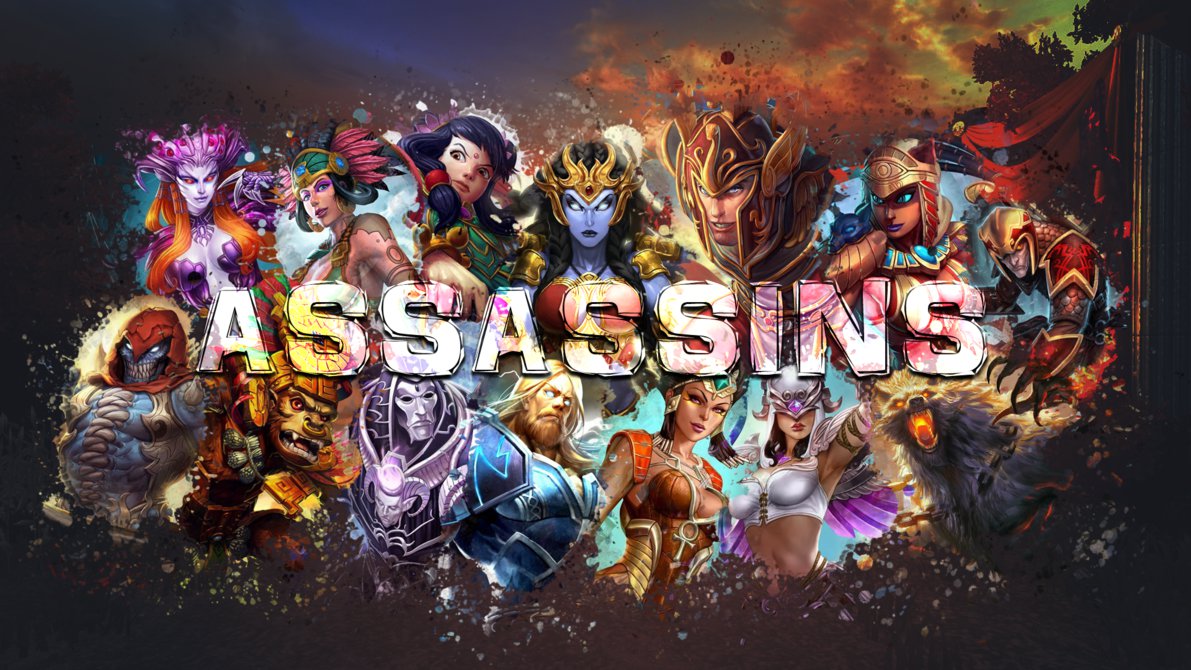 SMITE   Assassins Wallpaper Awilix Edition by Getsukeii on 1191x670