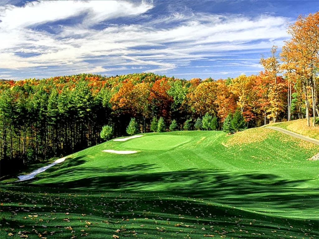 Golf HD Wallpaper Ball Course Image