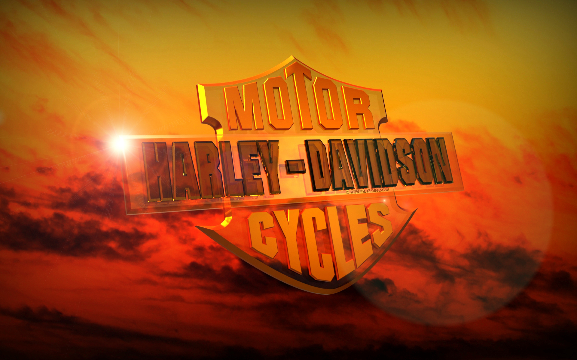 High Definition Harley Davidson Logo Wallpaper Full HD
