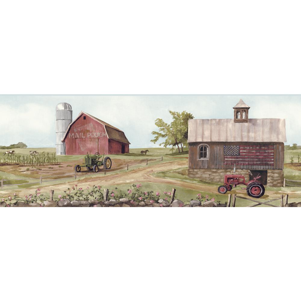 Country Farm Scene Wallpaper At Wallpaperbro