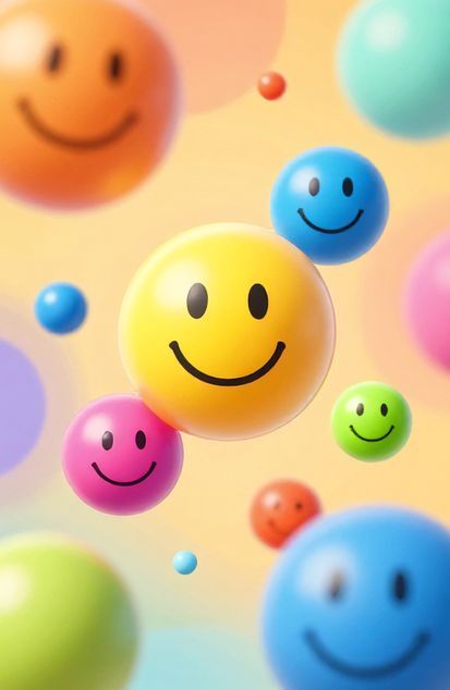 Smiley Ball Wallpaper