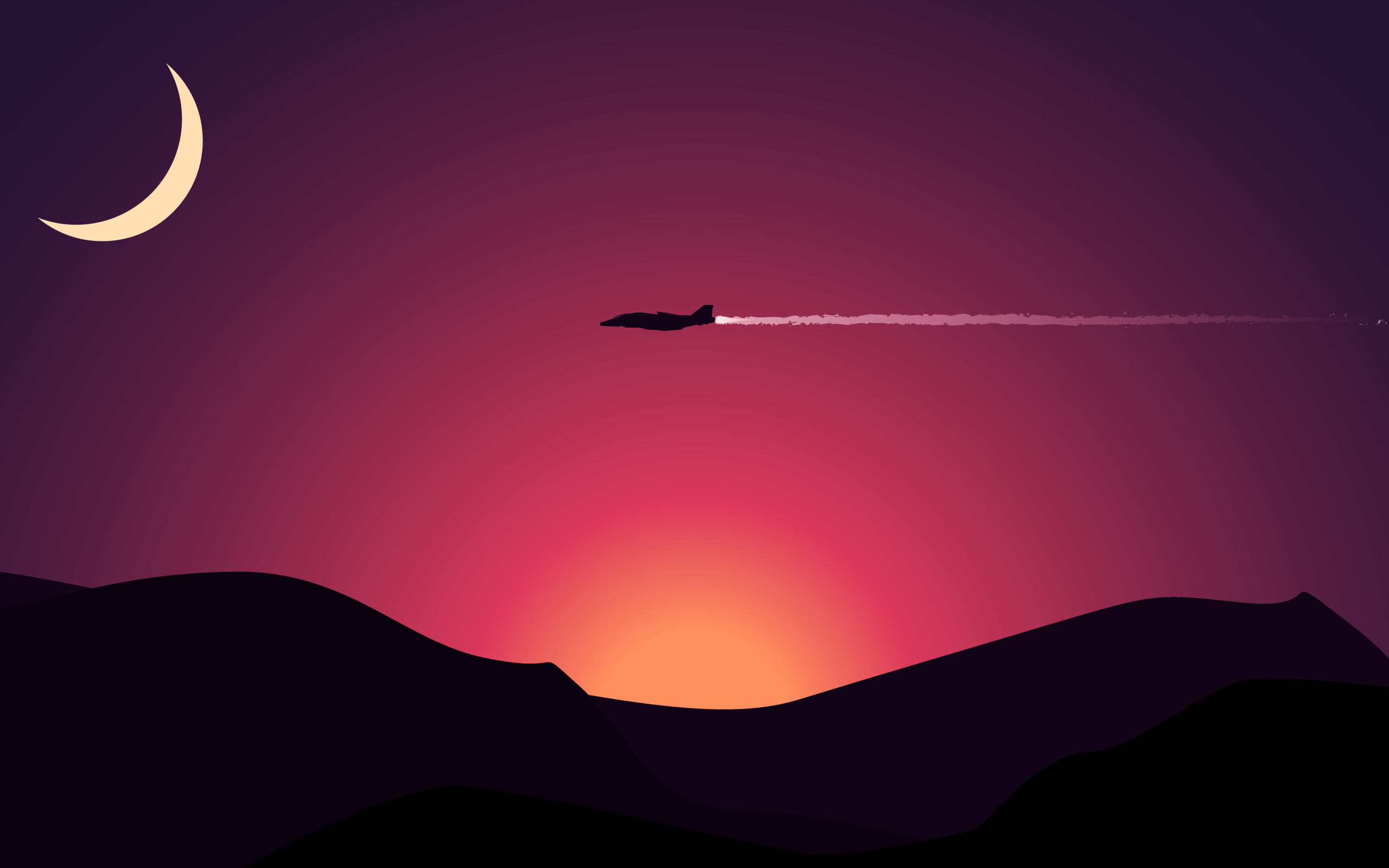 Dark Minimalist Wallpaper