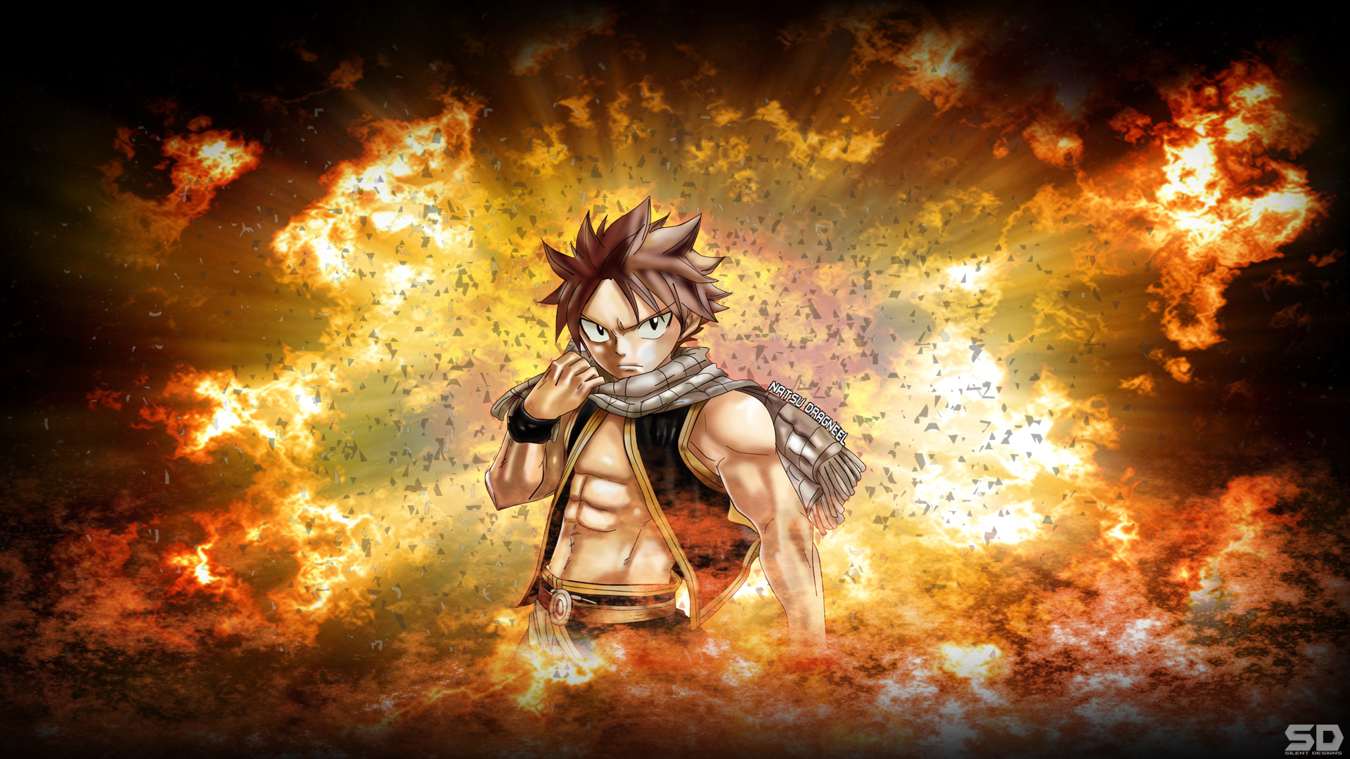 Fairy Tail Wallpaper Natsu Dragneel by Silent  Designs 1920x1080