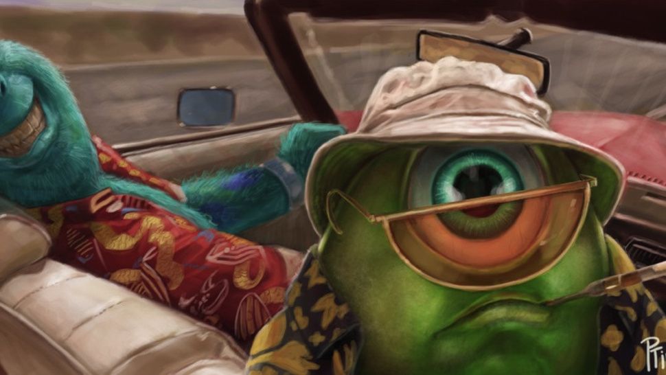 Monster S Thompson Stars In Fear And Loathing Monstropolis