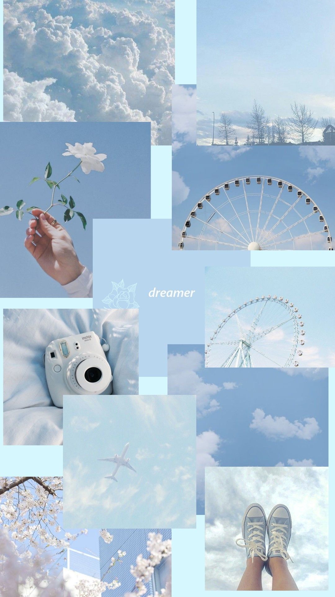Sky Blue Aesthetic Wallpaper
