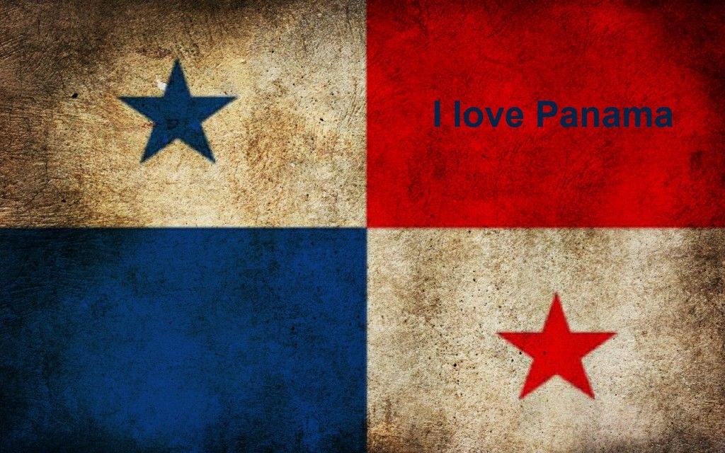 I Love Panama Wallpaper My Country Flag