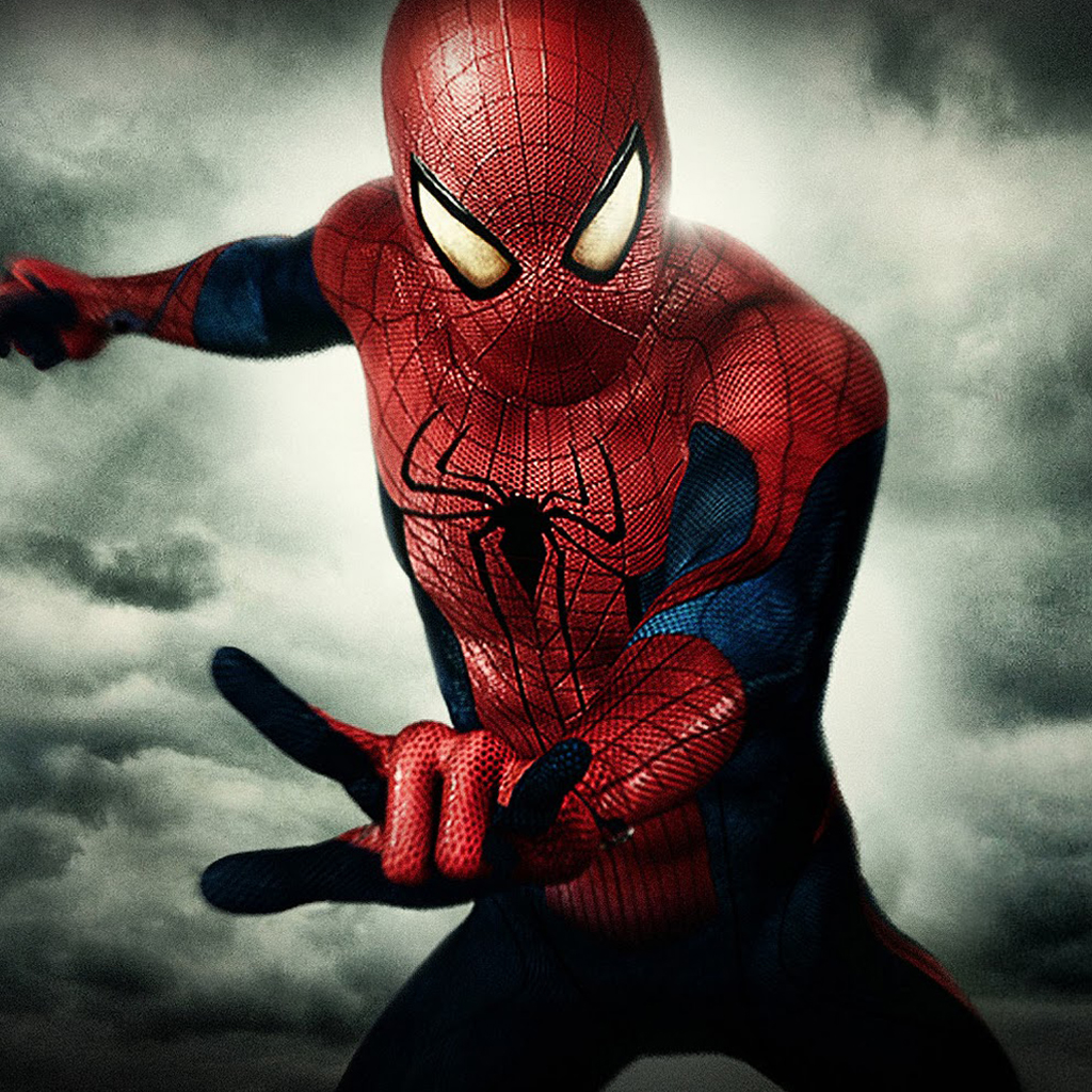 Spider Man 2012 iPad and iPad 3 background Wallpapers for 1024x1024