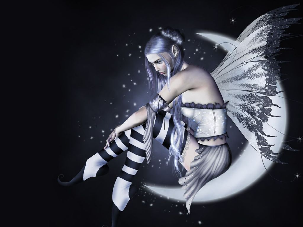 Gothic Fairy Image Wallpaper HD Background