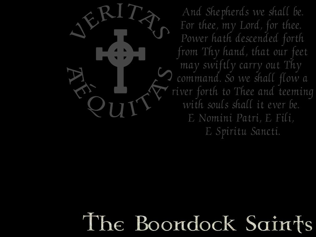 Boondock Saints Prayer Wallpaper