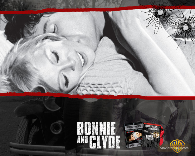 Bonnie And Clyde Wallpaper With Faye Dunaway Warren Beatty