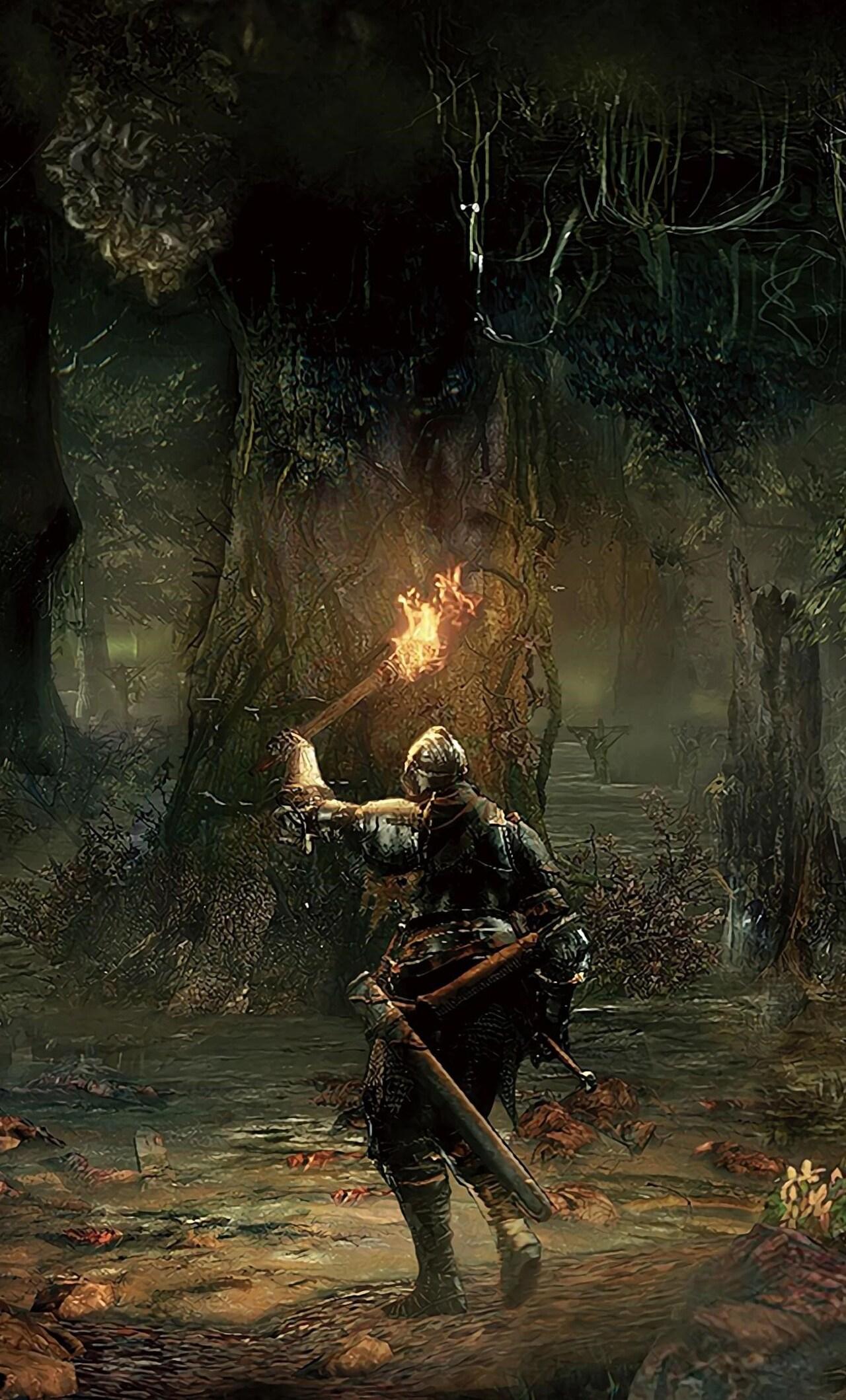 Dark Souls Game Art iPhone HD 4k Wallpaper Image