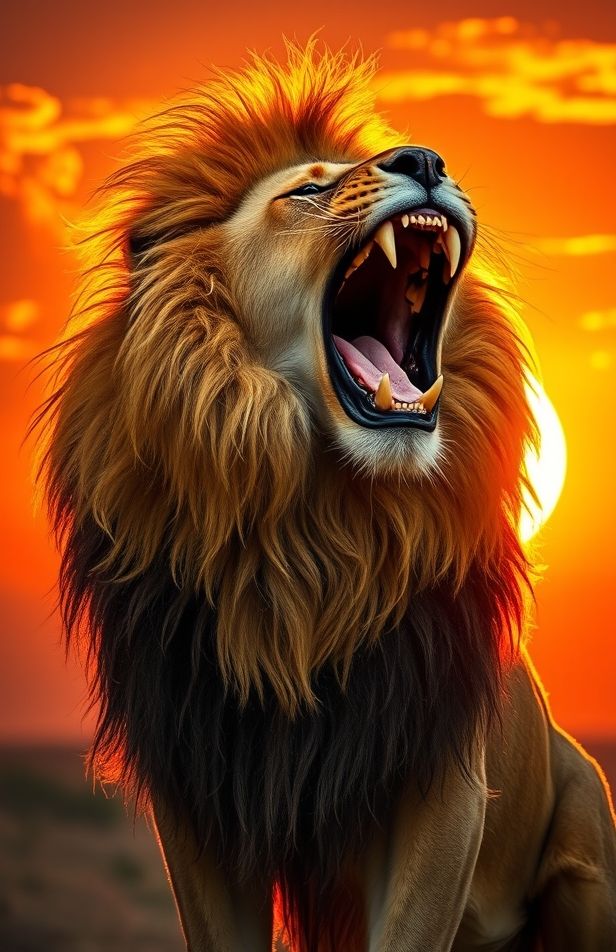 Lion Roar Wallpaper