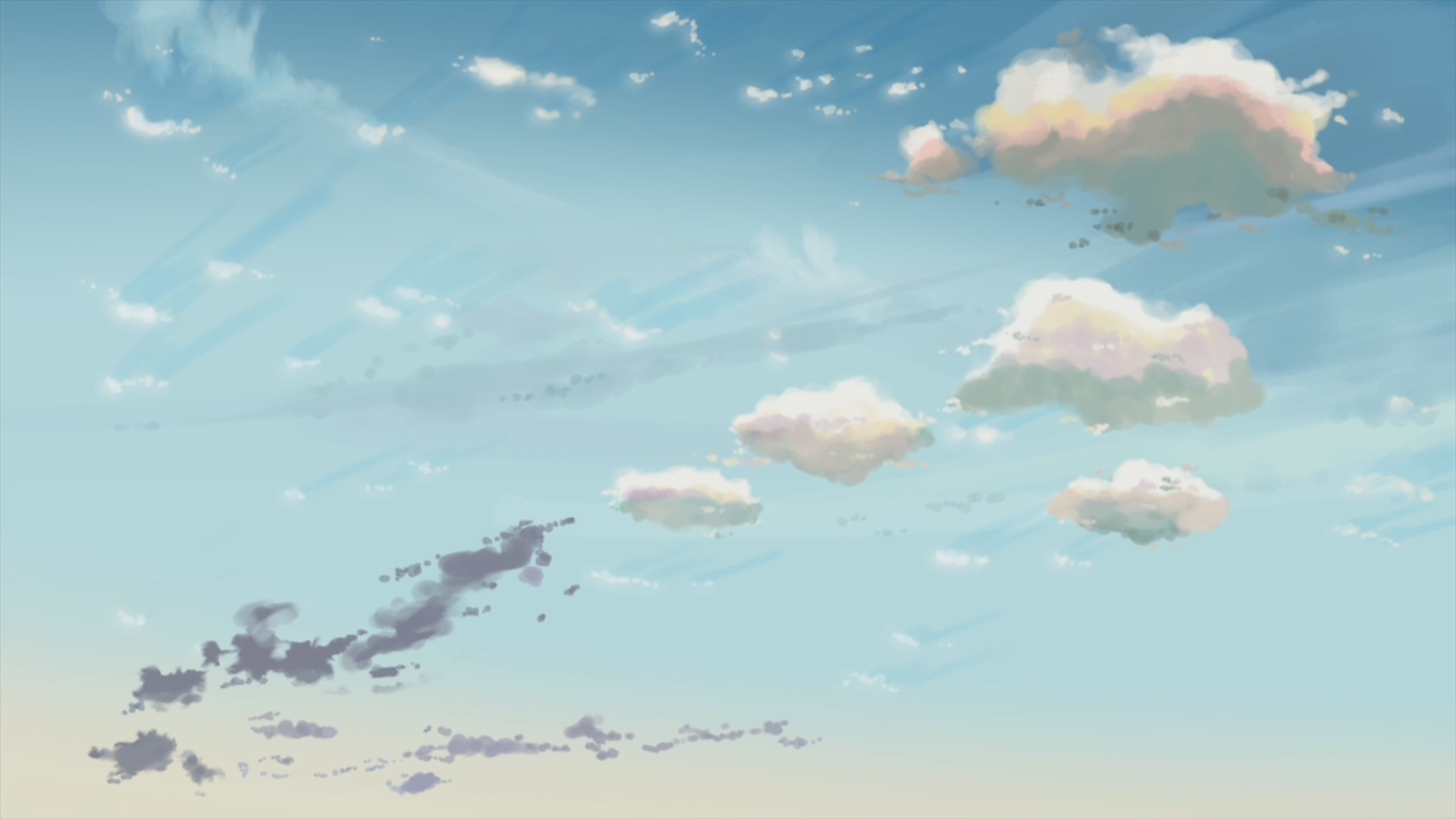 Anime Background Scenery HD Wallpaper