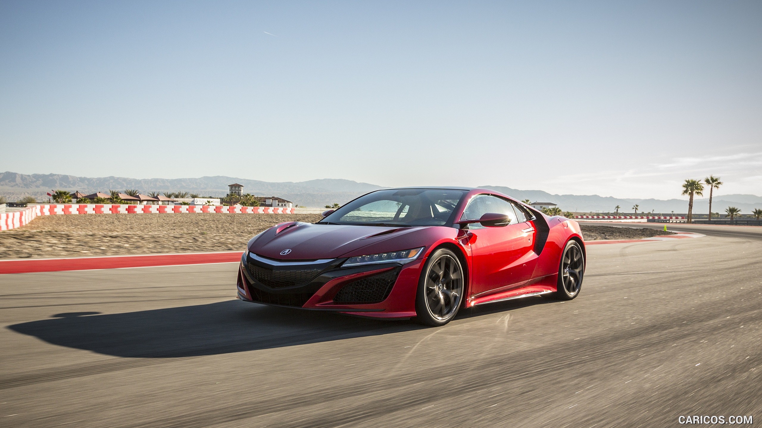 Acura Nsx Red Front HD Wallpaper