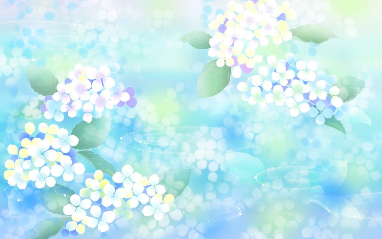 Blue Hydrangea Flowers Desktop Is A Great Wallpaper For Your Puter