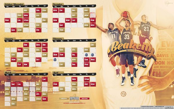 Nba Wallpaper Fresh Image Of New Orleans Pelicans Schedule