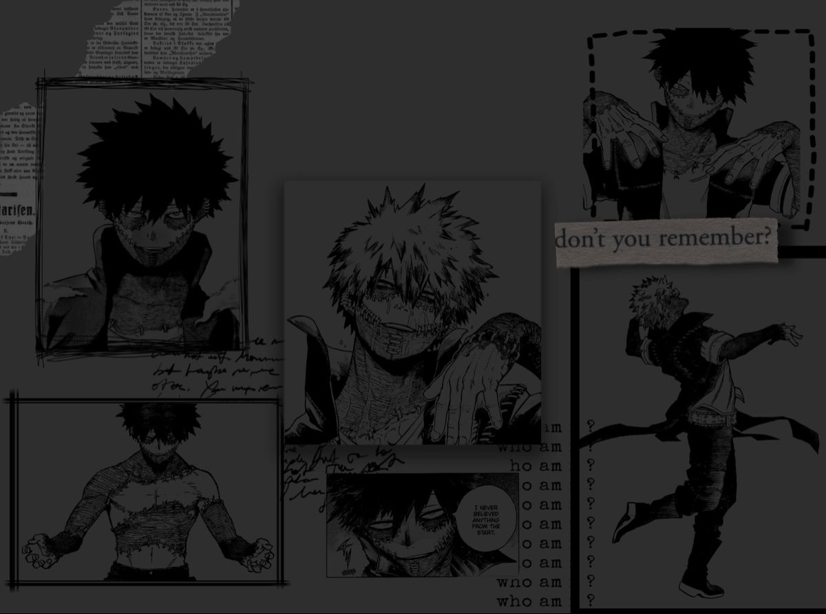My Hero Academia iPad Wallpaper Dabi