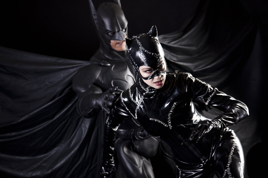 Batman And Catwoman By Mradamjay