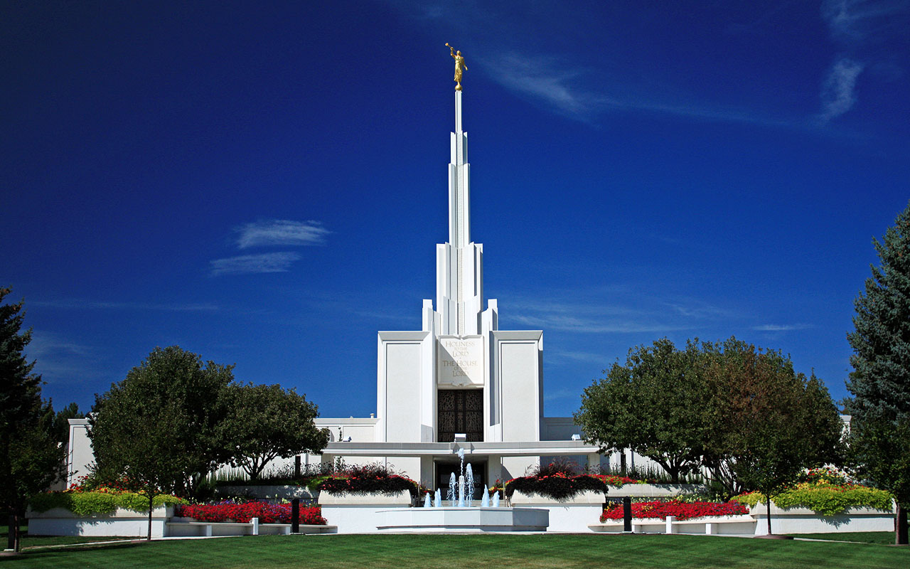 Click To Enlarge This Image Of The Denver Colorado Mormon Temple