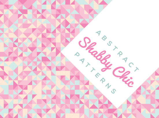Collection Of Abstract Shabby Chic Background Patterns Made In