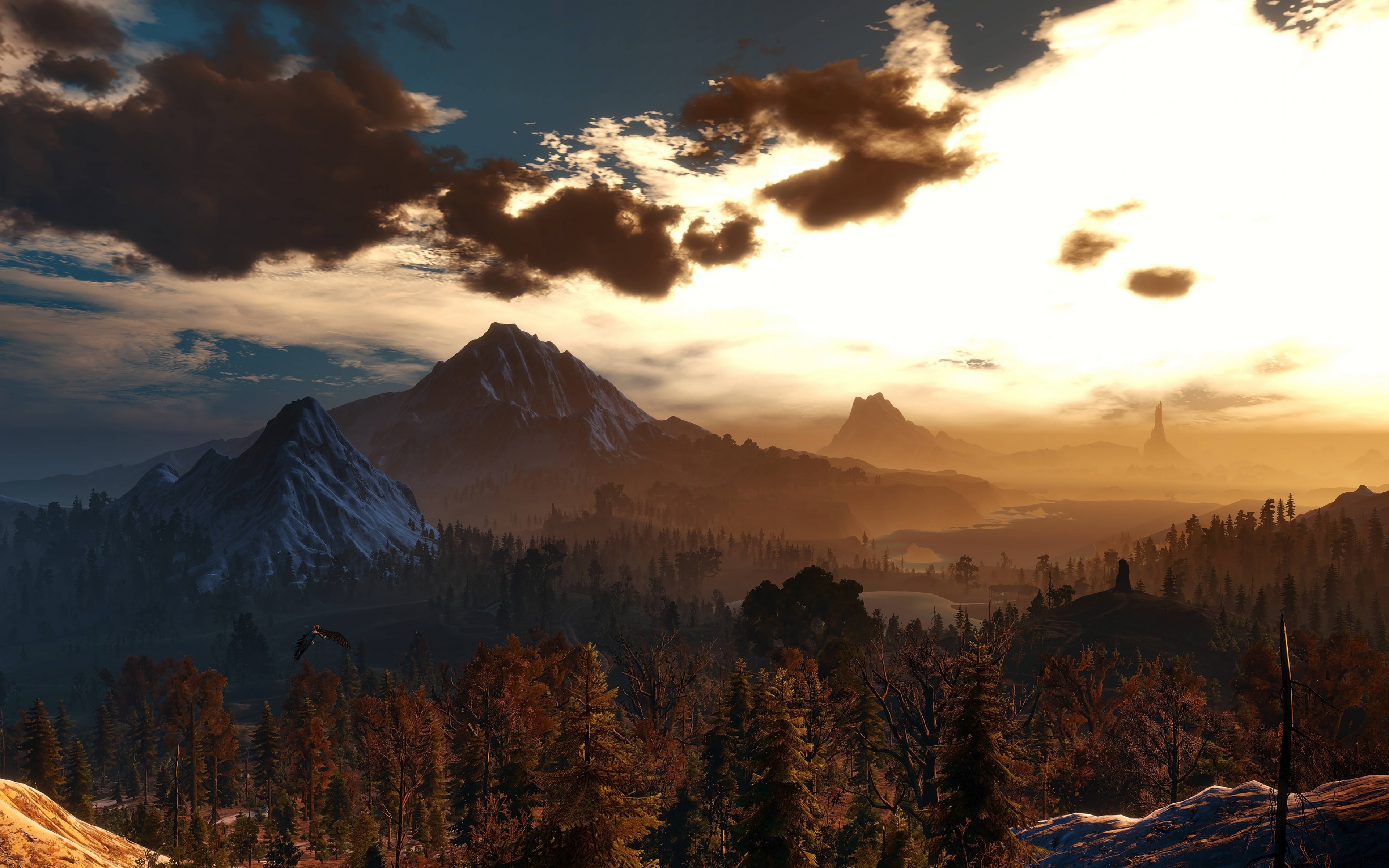 Beautiful Mountains 4k HD Nature Wallpaper Image
