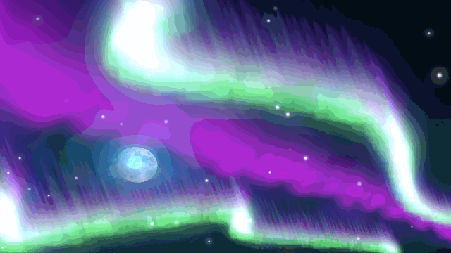 Sfm Aurora Borealis Animated By Kungfubellydancer