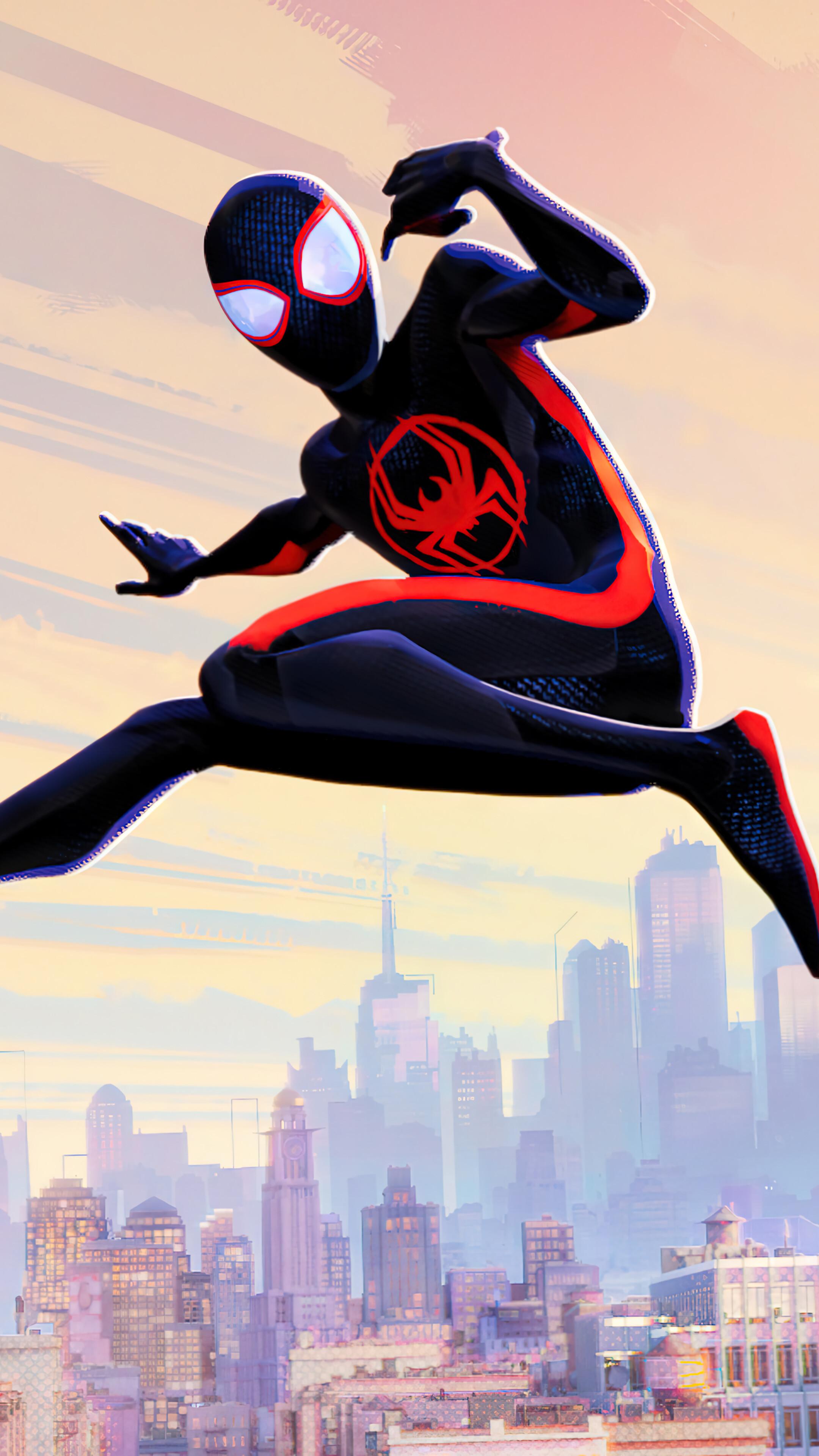 Miles Morales Spider Man Across The Verse 4k Wallpaper