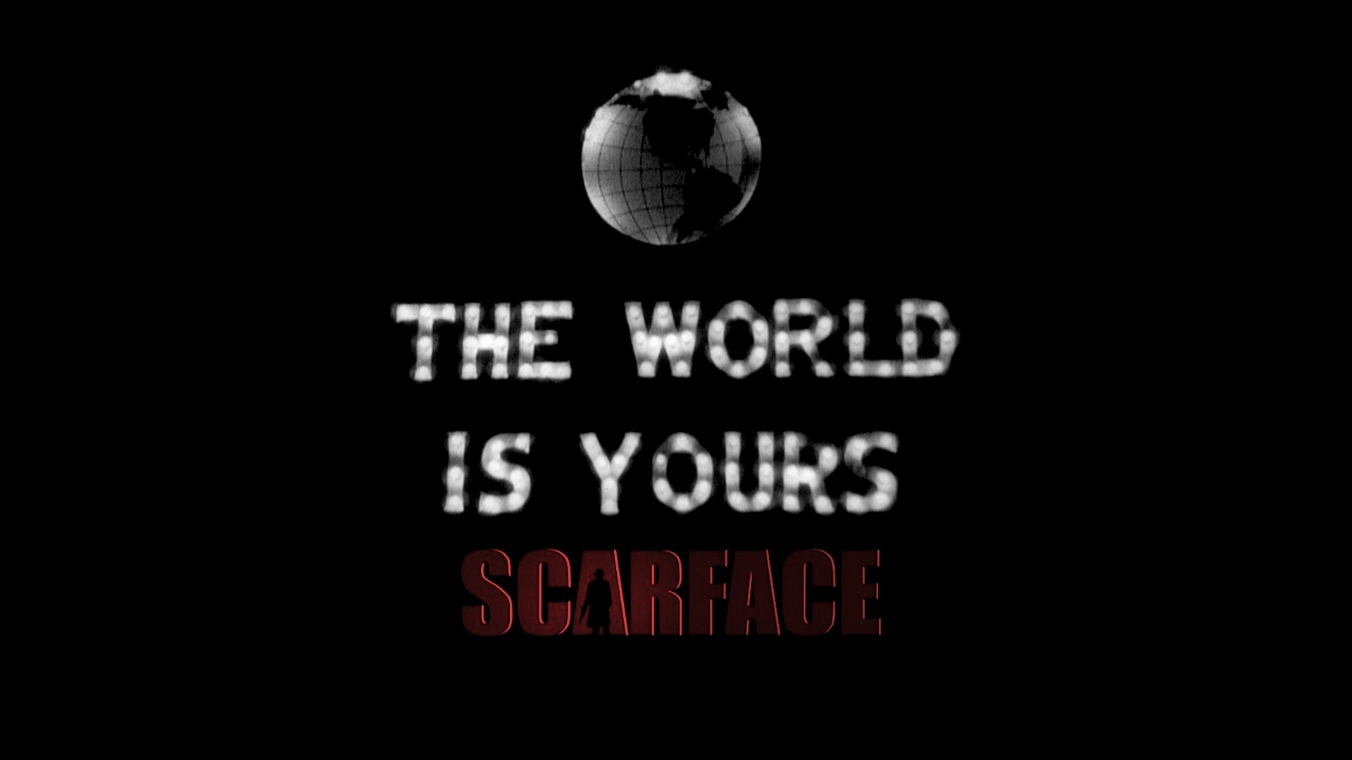 X744 Al Pacino The World Is Yours Scarface Movie Art Silk 12x8 40x27inch  Poster  eBay