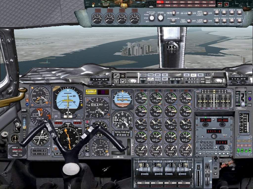 Photorealistic Concorde Panel For Fs2000 Flight Simulator Mod