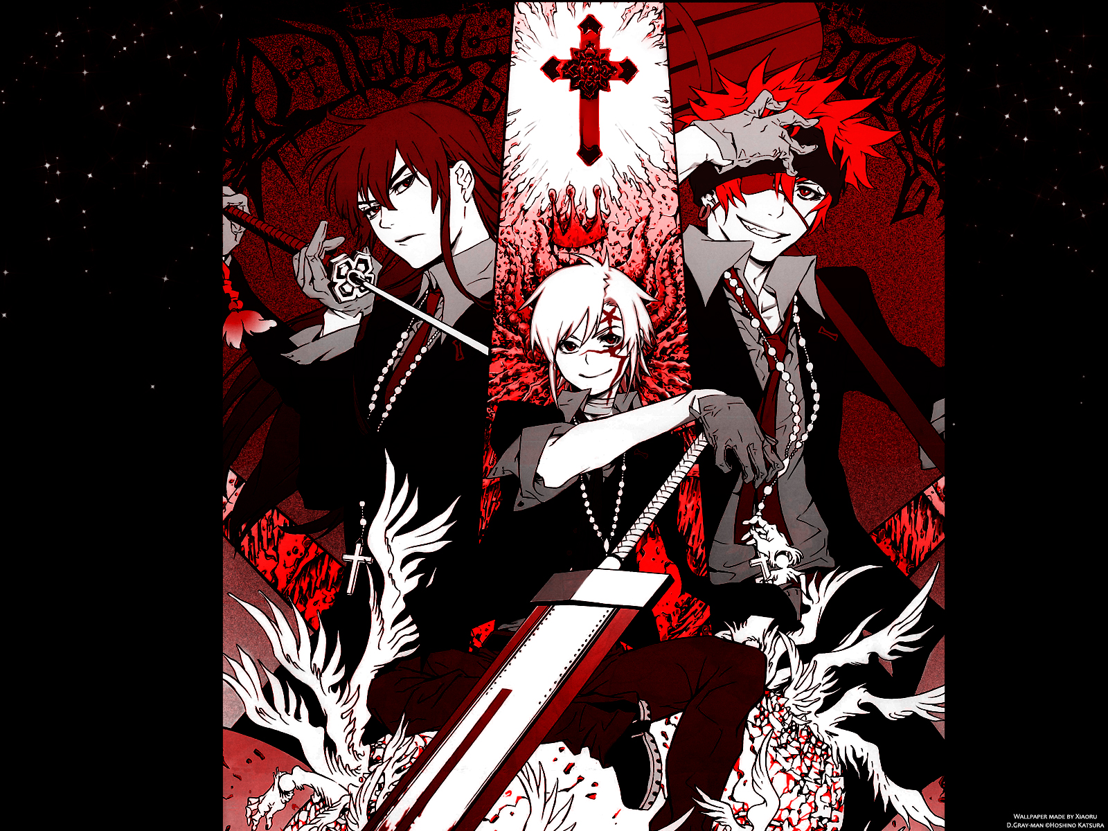 D Gray Man Wallpaper Kanda Allen Lavi Minitokyo
