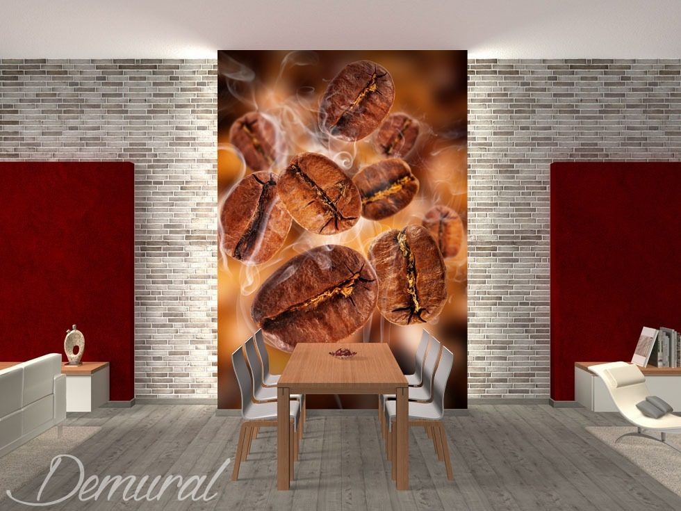 Aromatic Beans Coffee Wallpaper Mural Photo Demural