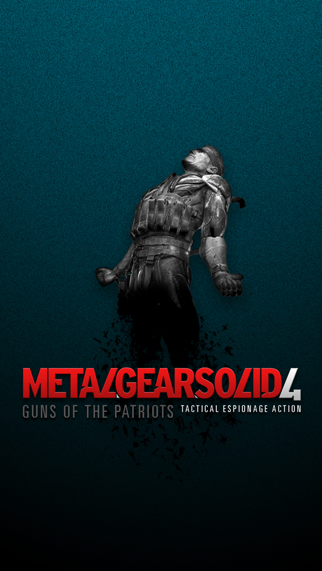 Best Wallpaper For All iPhone Retina Metal Gear Solid