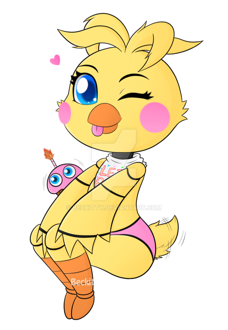 FNaF Gift Toy Chica by Beckitty