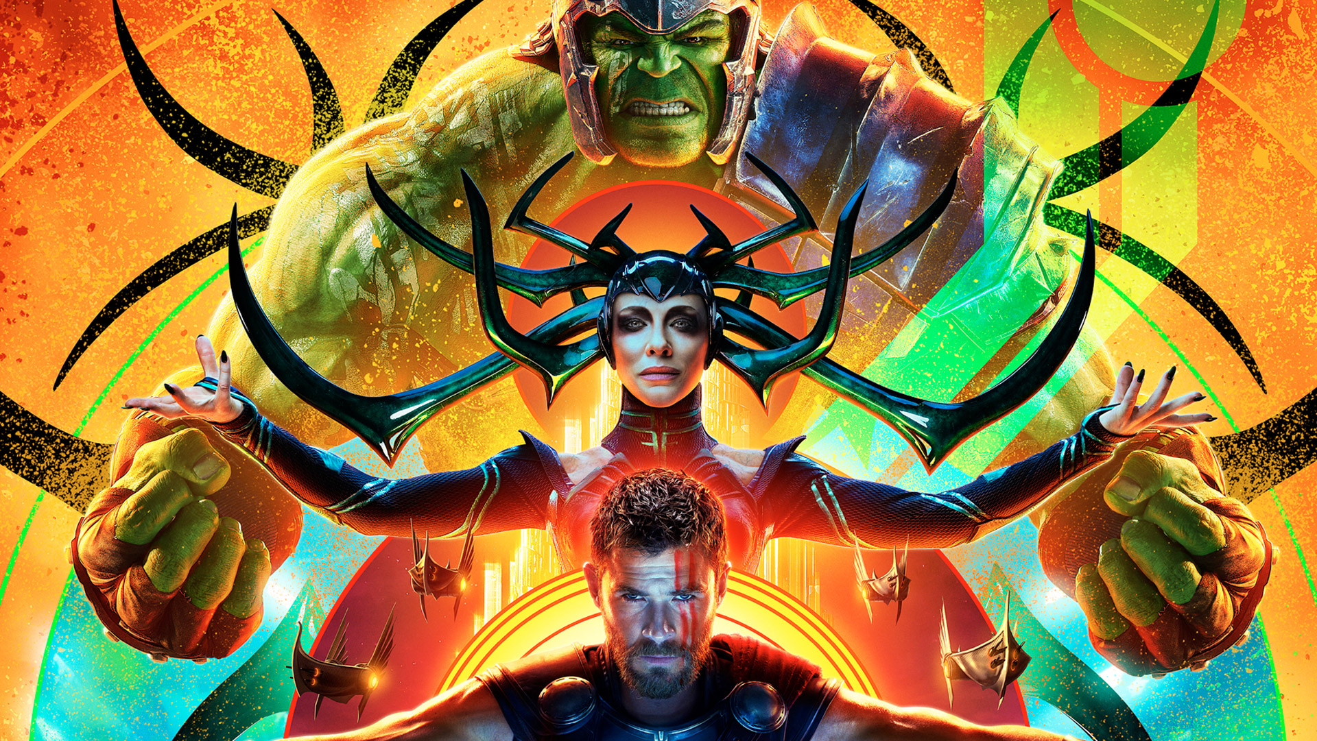 Hulk Hela Thor In Ragnarok HD Movies 4k Wallpaper Image